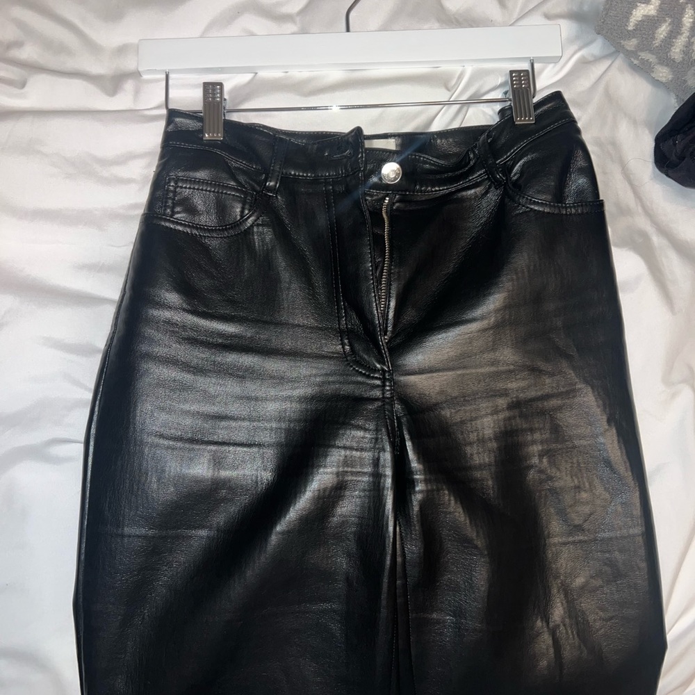Aritzia melina leather pants - Picture 2 of 5